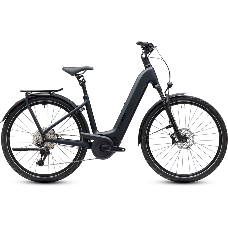 Kathmandu Hybrid Pro Easy Entry 28'' 12v 100mm 800Wh Bosch Perf Line CX Coal’n’Black 2027 Taglia XS
