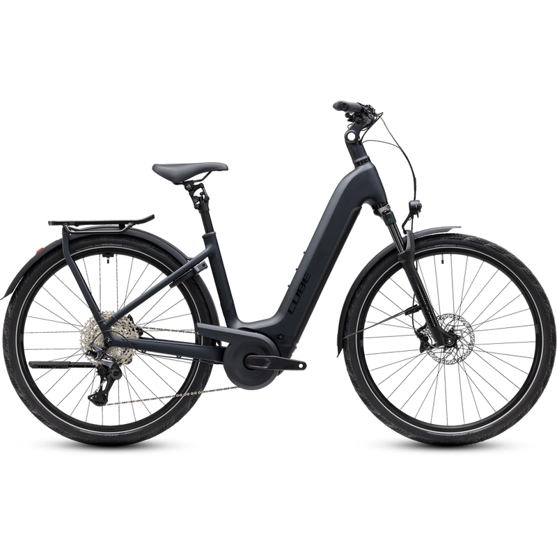 Kathmandu Hybrid Pro Easy Entry 28'' 12v 100mm 800Wh Bosch Perf Line CX Coal’n’Black 2027 Taglia XS - image