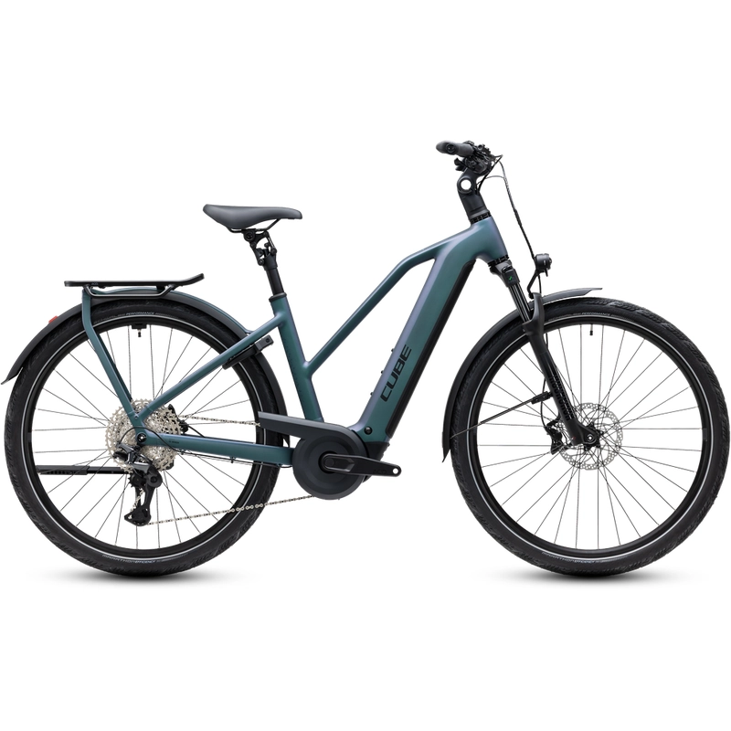 Kathmandu Hybrid Pro Trapeze 28'' 12v 100mm 800Wh Bosch P Line CX Smaragdgrey’n’Black 2027 Taglia XS - image