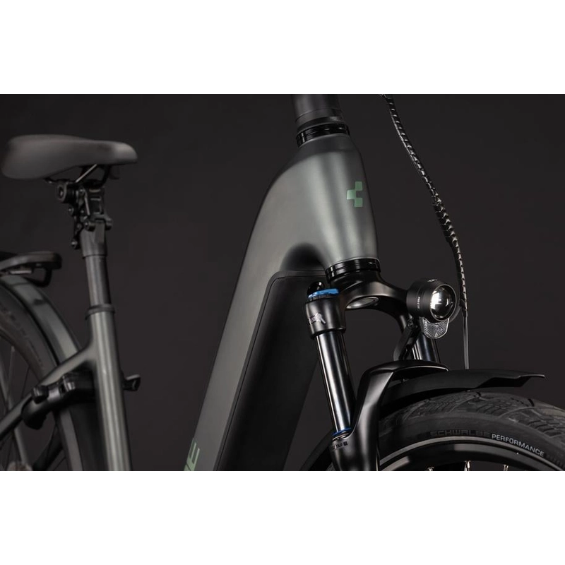 Kathmandu Hybrid Deluxe Pro Easy Entry 28'' 1v 100mm 800Wh Bosch CX Blackforest 2027 Taglia XL #5
