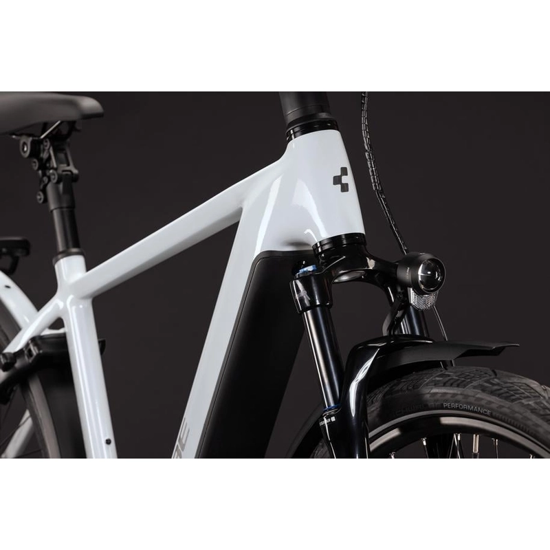 Kathmandu Hybrid Deluxe Pro 28'' 1v 100mm 800Wh Bosch CX Metallicwhite’n’Chrome 2027 Taglia S #5