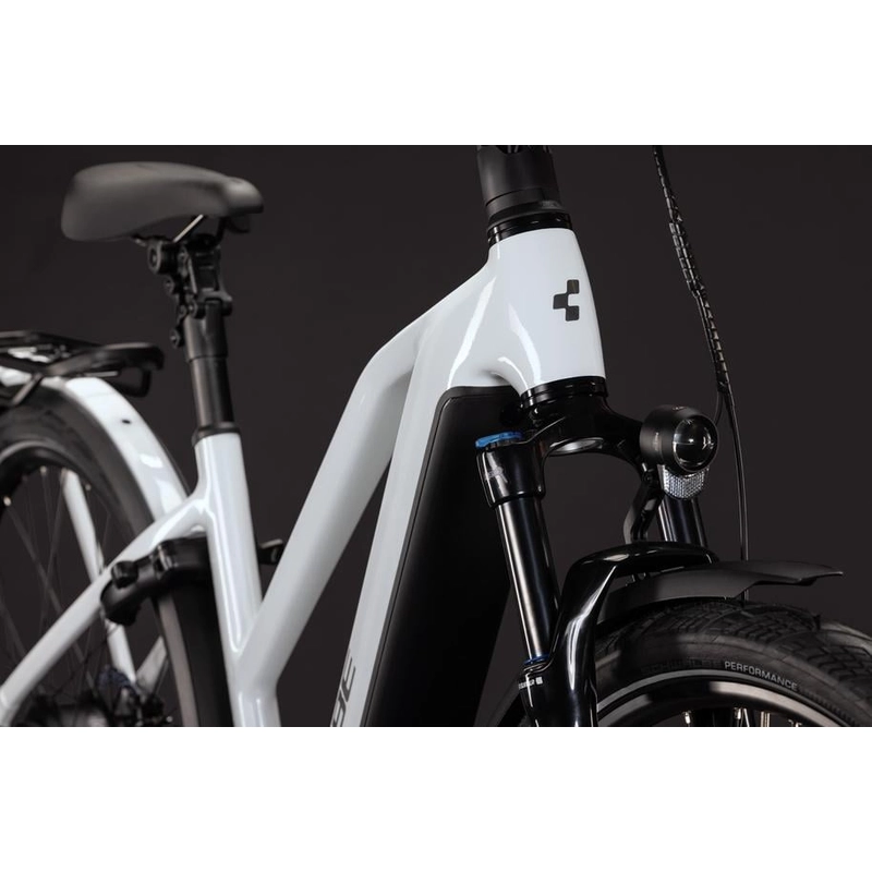 Kathmandu Hybrid Deluxe Pro Trapeze 28'' 1v 100mm 800Wh Bosch CX Metallicwhite 2027 Taglia XS #5