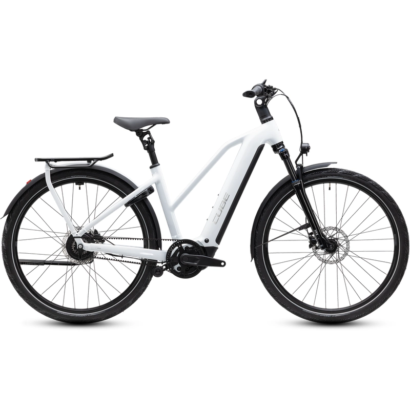 Kathmandu Hybrid Deluxe Pro Trapeze 28'' 1v 100mm 800Wh Bosch CX Metallicwhite 2027 Taglia L - image