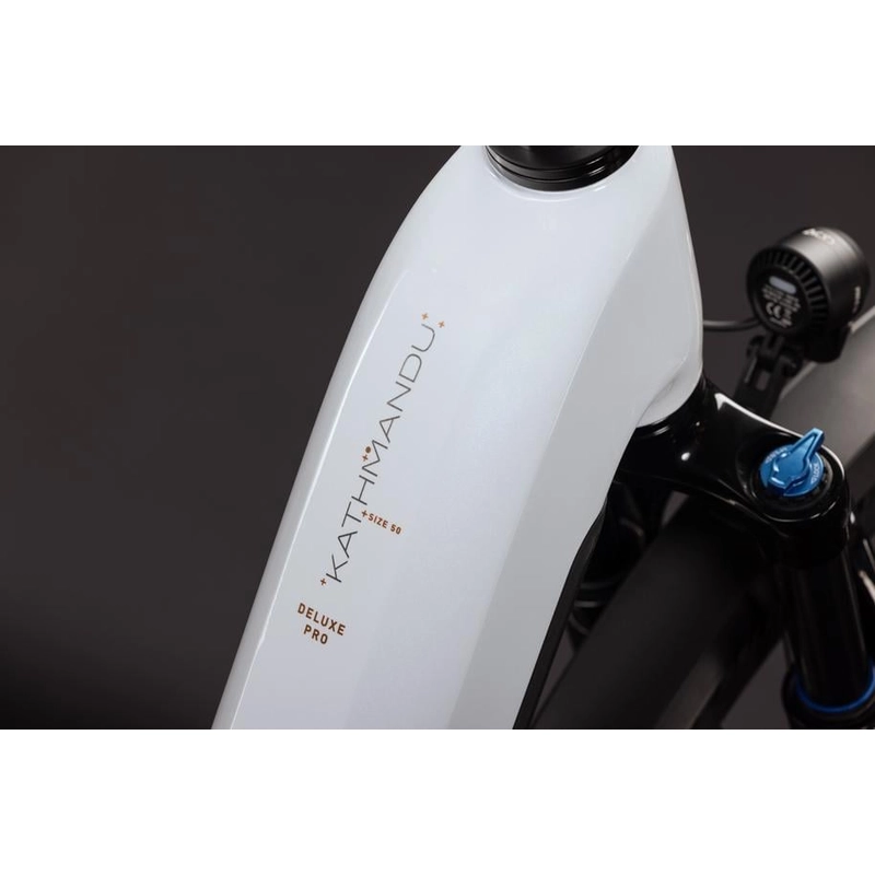 Kathmandu Hybrid Deluxe Pro Easy Entry 28'' 1v 100mm 800Wh Bosch CX Metallicwhite 2027 Taglia XL #1
