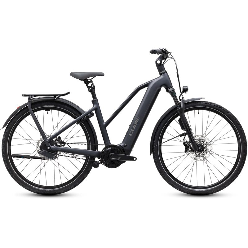 Kathmandu Hybrid Deluxe EXC Trapeze 28'' 1v 100mm 800Wh Bosch CX Stealthgrey’n’Grey 2027 Taglia XS - image