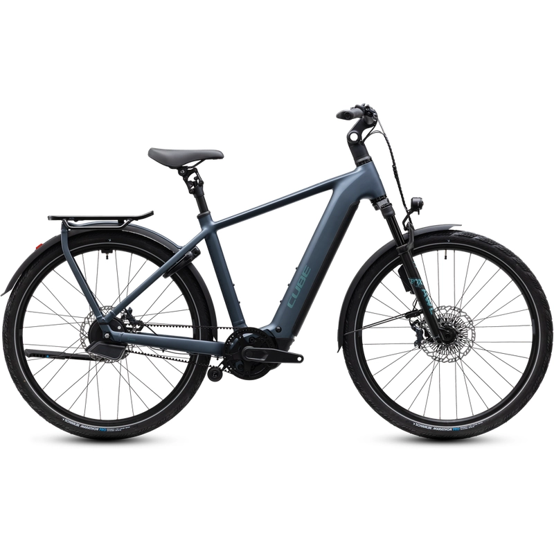 Kathmandu Hybrid Deluxe SLX 28'' 1v 100mm 800Wh Bosch P Line CX Mineralblue’n’Blue 2027 Taglia S - image