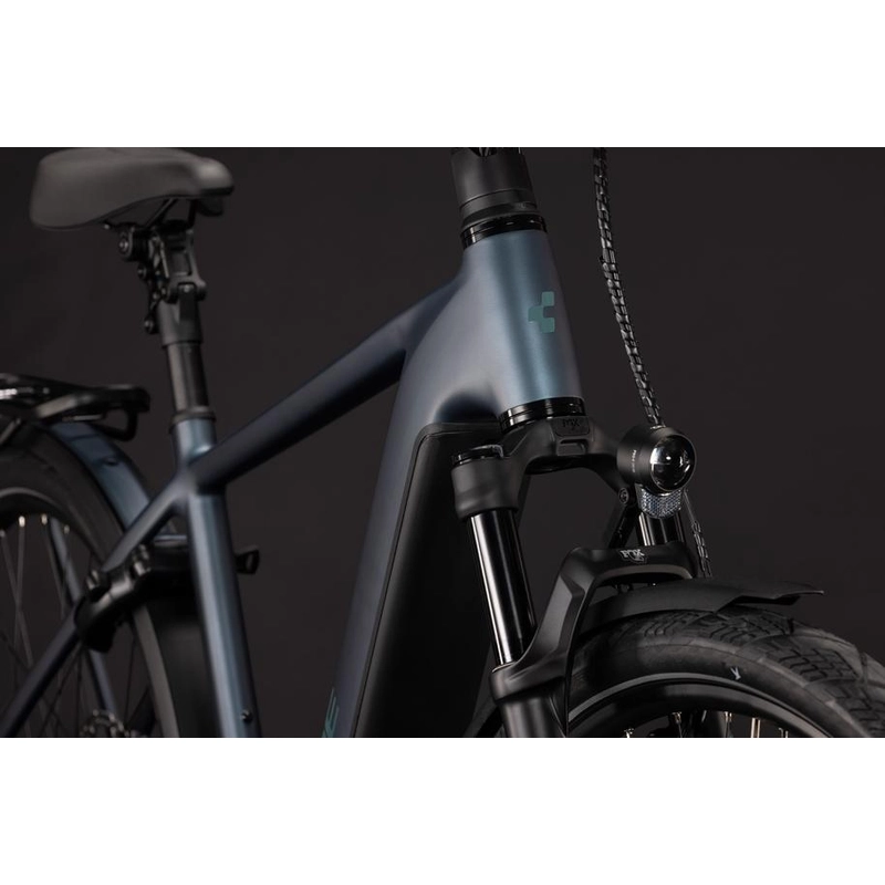 Kathmandu Hybrid Deluxe SLX 28'' 1v 100mm 800Wh Bosch P Line CX Mineralblue’n’Blue 2027 Taglia S #5