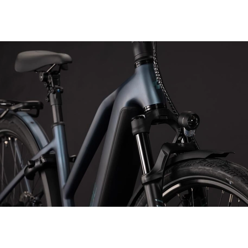 Kathmandu Hybrid Deluxe SLX Trapeze 28'' 1v 100mm 800Wh Bosch CX Mineralblue’n’Blue 2027 Taglia XS #5