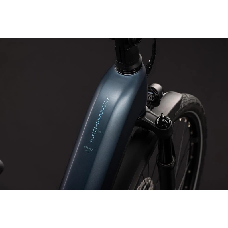 Kathmandu Hybrid Deluxe SLX Easy Entry 28'' 1v 100mm 800Wh Bosch CX Mineralblue 2027 Taglia XS #1