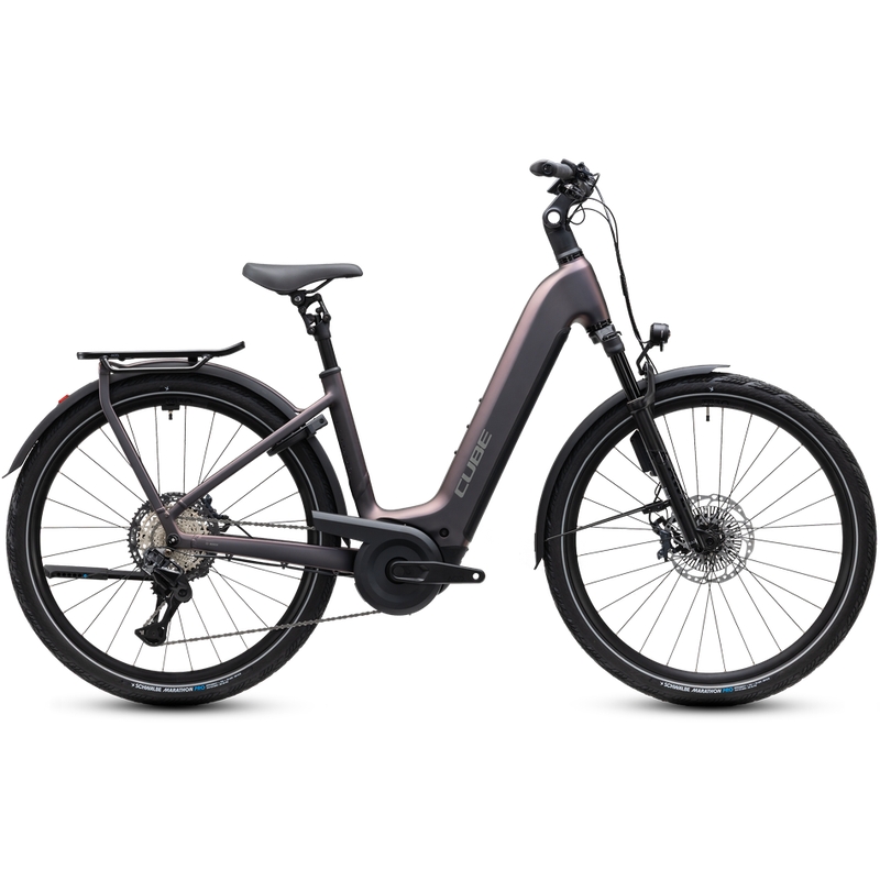 Kathmandu Hybrid SLT Easy Entry 28'' 12v 100mm 800Wh Bosch CX Mysticgraphite’n’Reflex 2027 Taglia XS