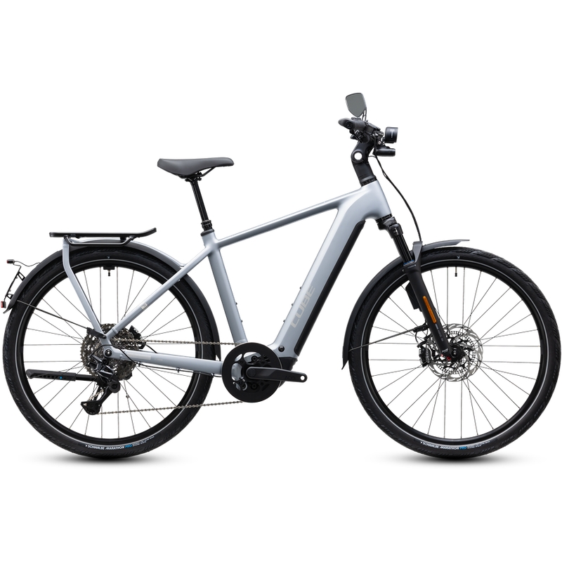 Kathmandu Hybrid 45 28'' 11v 100mm 800Wh Bosch Perf Line Speed Slategrey’n’Chrome 2027 Taglia S
