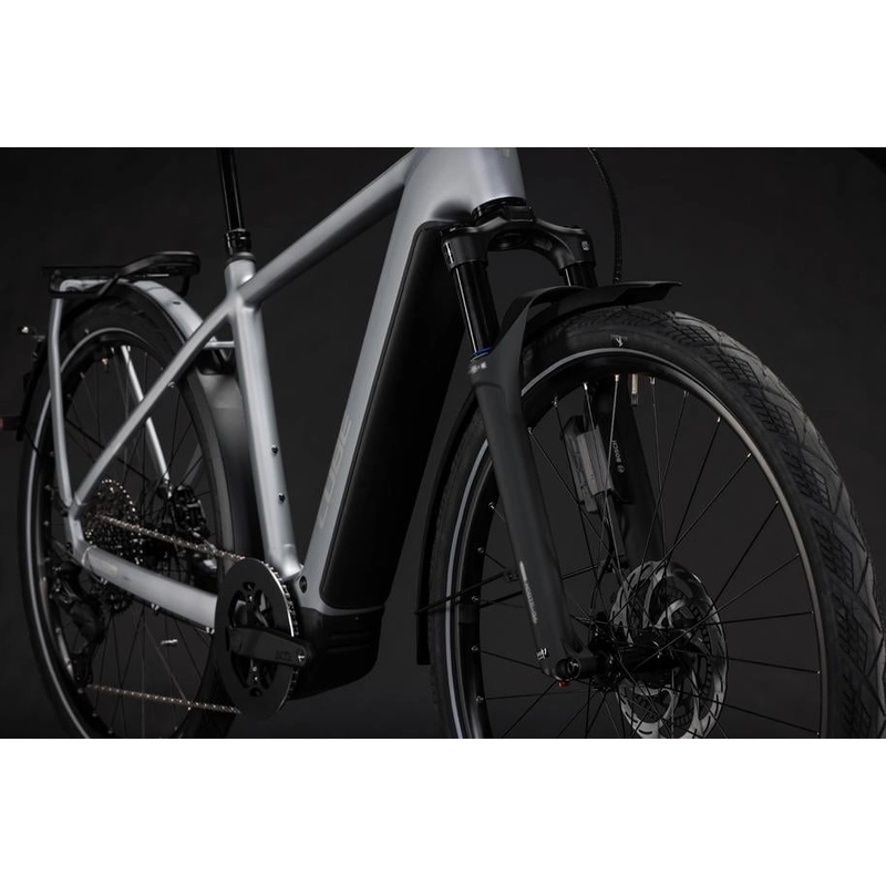 Kathmandu Hybrid 45 28'' 11v 100mm 800Wh Bosch Perf Line Speed Slategrey’n’Chrome 2027 Taglia S #5