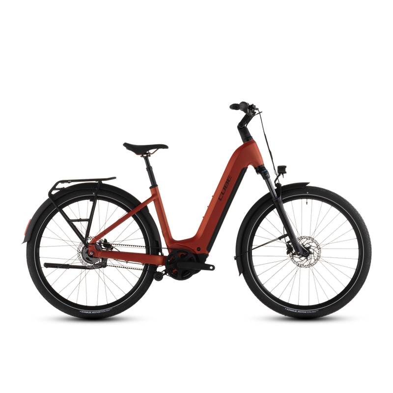 Touring Hybrid Comfort SLX Easy Entrada 28 '' 1V 100mm 800Wh Bosch Px Chilli'n'Chrome 2026 Tamanho X