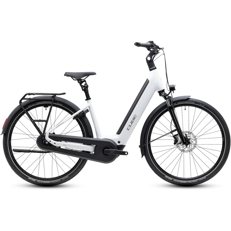 Supreme RT Hybrid Comfort EX 26'' 1v 50mm 600Wh Bosch P Line Metallicwhite’n’Reflex 2027 Taglia XS