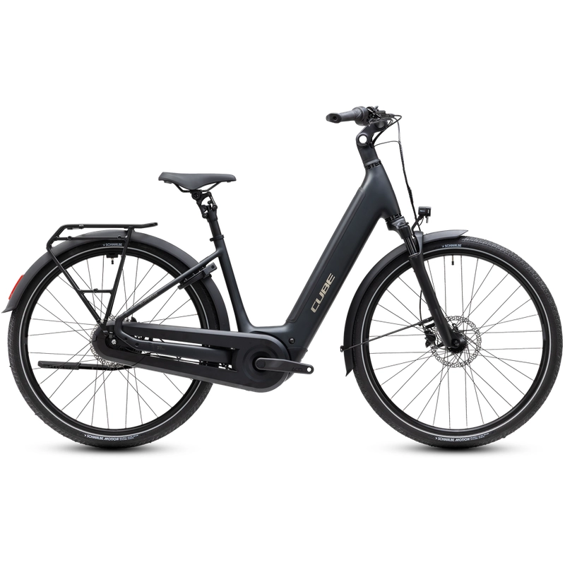 Supreme Hybrid Comfort Pro 28'' 1v 50mm 600Wh Bosch Perf Line PX Grey’n’Chrome 2027 Taglia XL - image