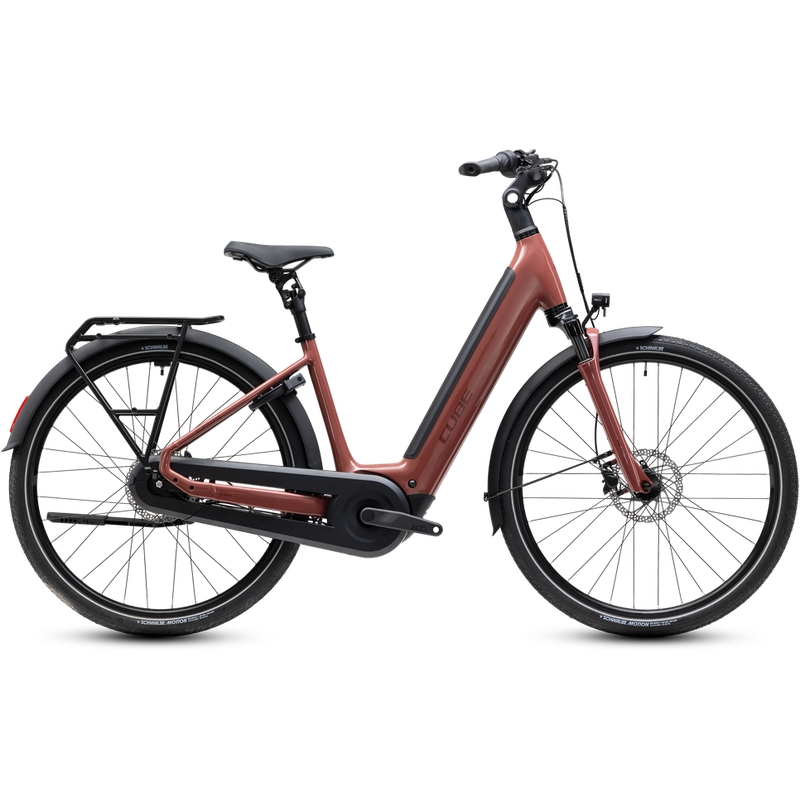 Supreme Hybrid Comfort Pro 28'' 1v 50mm 600Wh Bosch Perf Line PX Burgundy’n’Claret 2027 Taglia S