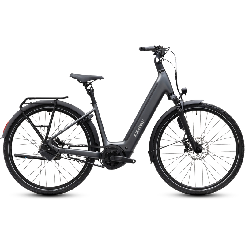 Supreme Hybrid Deluxe SLT 28'' 1v 50mm 600Wh Bosch Perf Line CX Slabgrey’n’Chrome 2027 Taglia S