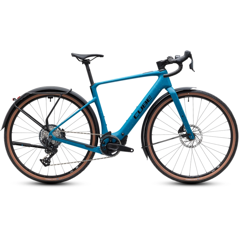 Nuroad Hybrid C:62 EXC FE 28'' 13v 400 Bosch Performance SX Tropicalteal’n’Black 2027 Taglia XS - image