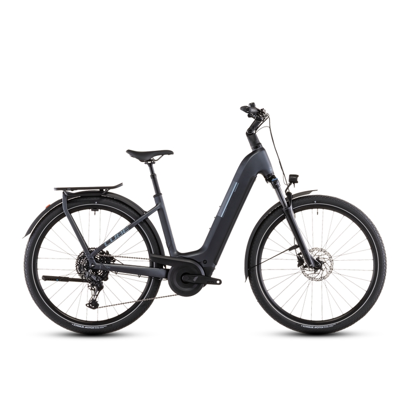 Kathmandu Hybrid ONE Easy Entry 28'' 10v 100mm 800Wh Bosch CX Metallicgrey'n'Grey 2026 Taglia XS