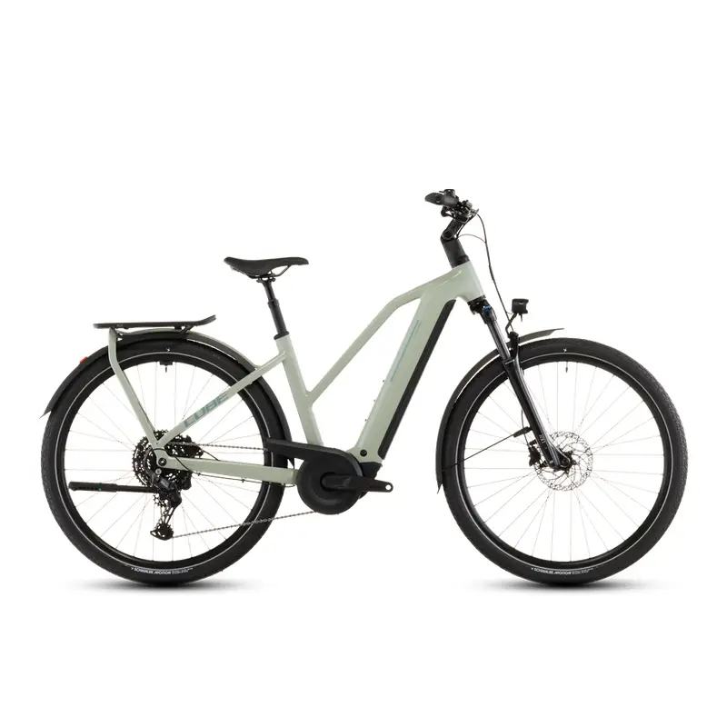 Katmandu Hybrid One Trapeze 28 '' 10V 100mm 800Wh Bosch uniformes CX Pea'n'green 2026 Tamanho XS - image