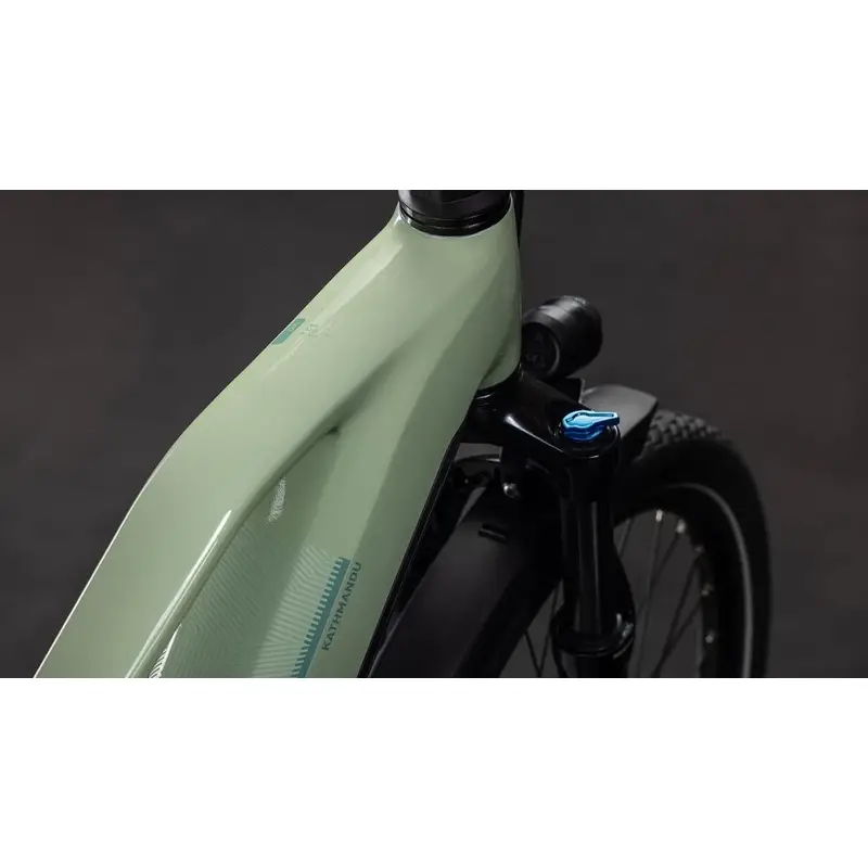 Katmandu Hybrid One Trapeze 28 '' 10V 100mm 800Wh Bosch uniformes CX Pea'n'green 2026 Tamanho XS #1