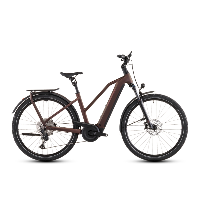 Katmandu Hybrid Pro Trapeze 28 '' 12V 100mm 800WH Bosch uniformes CX Sunglow'n'Chrome 2026 Tamanho X