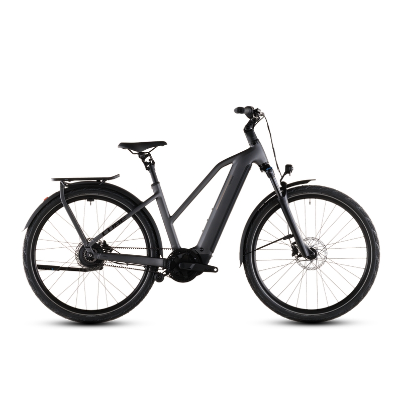 Kathmandu Hybrid Comfort Pro Trapeze 28'' 1v 100mm 800Wh Bosch CX Slabgrey'n'Black 2026 Taglia XS