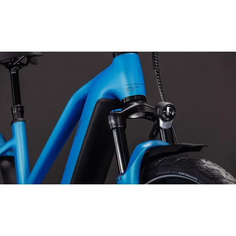 Kathmandu Hybrid Comfort Pro Trapeze 28 '' 1v 100mm 800Wh Bosch CX Azure'n’Black 2026 Size XS #5