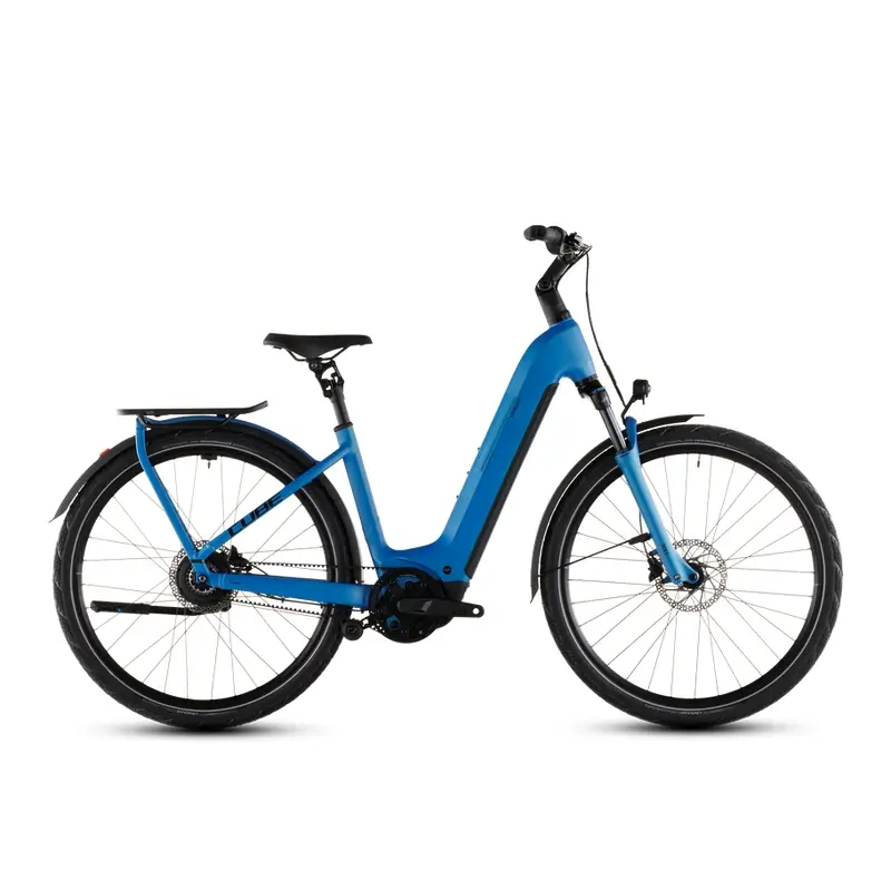 Katmandu Hybrid Comfort Pro Easy Entry 28 '' 1V 100 mm 800Wh Bosch CX Azure'n’Black 2026 Tamaño XS - image
