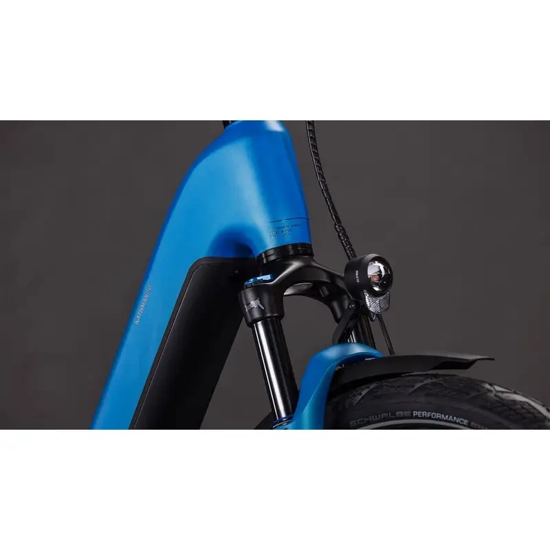 Katmandu Hybrid Comfort Pro Easy Entry 28 '' 1V 100 mm 800Wh Bosch CX Azure'n’Black 2026 Tamaño XS #5