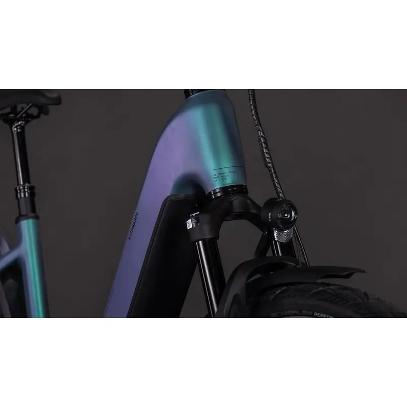 KATHMANDU HYBRID EXC EAST ENTRADA 28 '' 12V 100MM 800WH BOSCH CX SMARAGDGREY'N'PRISM 2026 TAMANHO XS #5