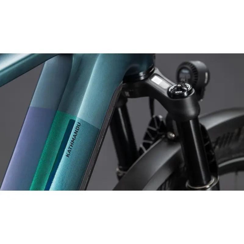 KATHMANDU HYBRID SLT 28 '' 12V 100MM 800WH BOSCH EN LINE CX DUSKWOOD'N'GOBLIN 2026 TAMANHO S #1