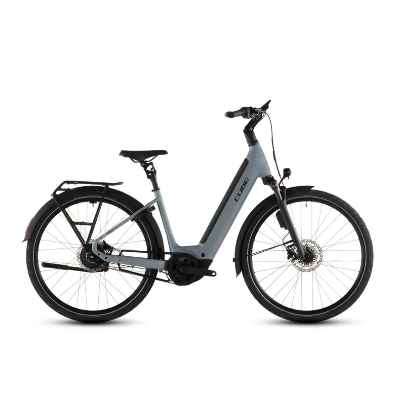 Supreme Hybrid Deluxe SLX Entrée facile 28 '' 1V 50mm 600Wh Bosch PX Seagrey'n’Black 2026 Taille S - image