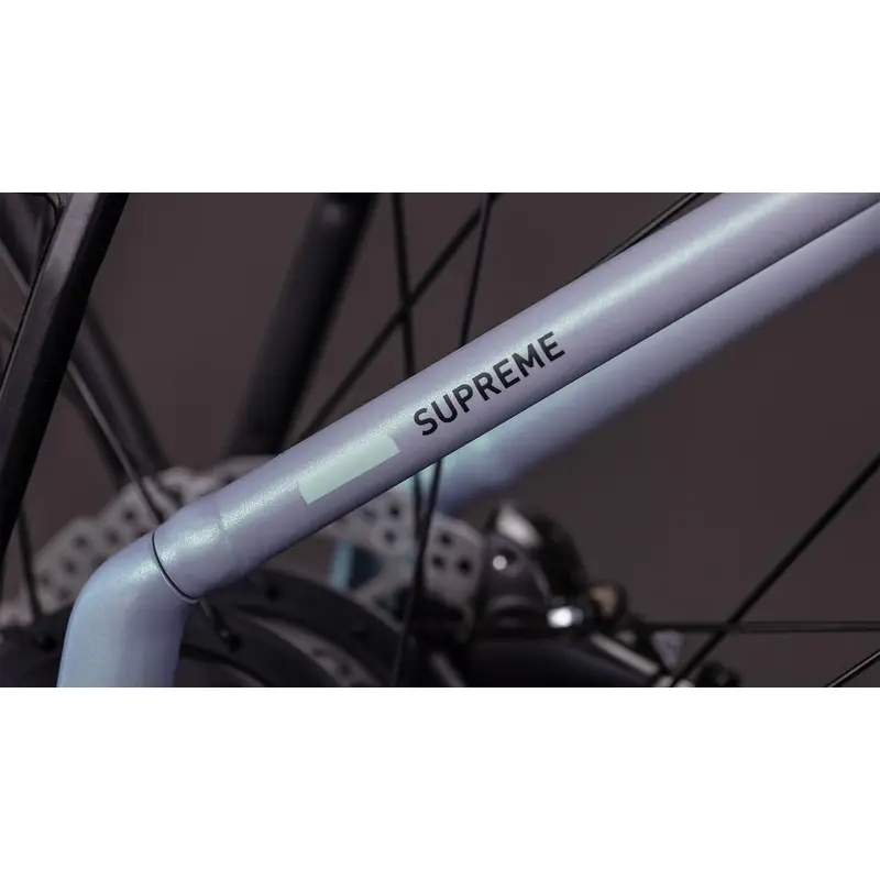 Supreme Hybrid Deluxe SLX Entrée facile 28 '' 1V 50mm 600Wh Bosch PX Seagrey'n’Black 2026 Taille S #4