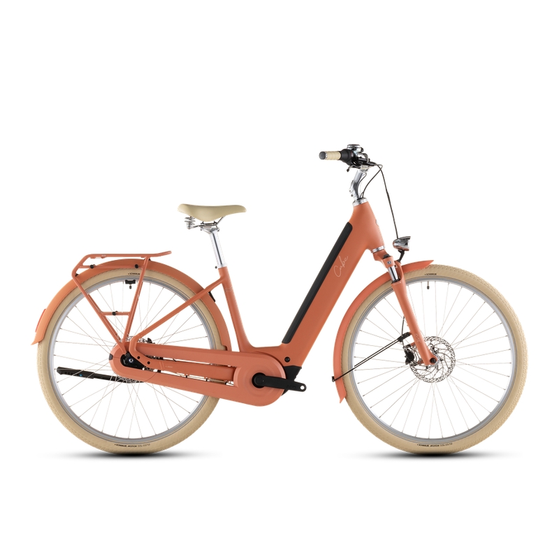 Arubid Hybrid Easy Entry 26 '' 1v 50mm 600wh Bosch Performance Line Papaya'n’Creme 2026 Tamaño XS