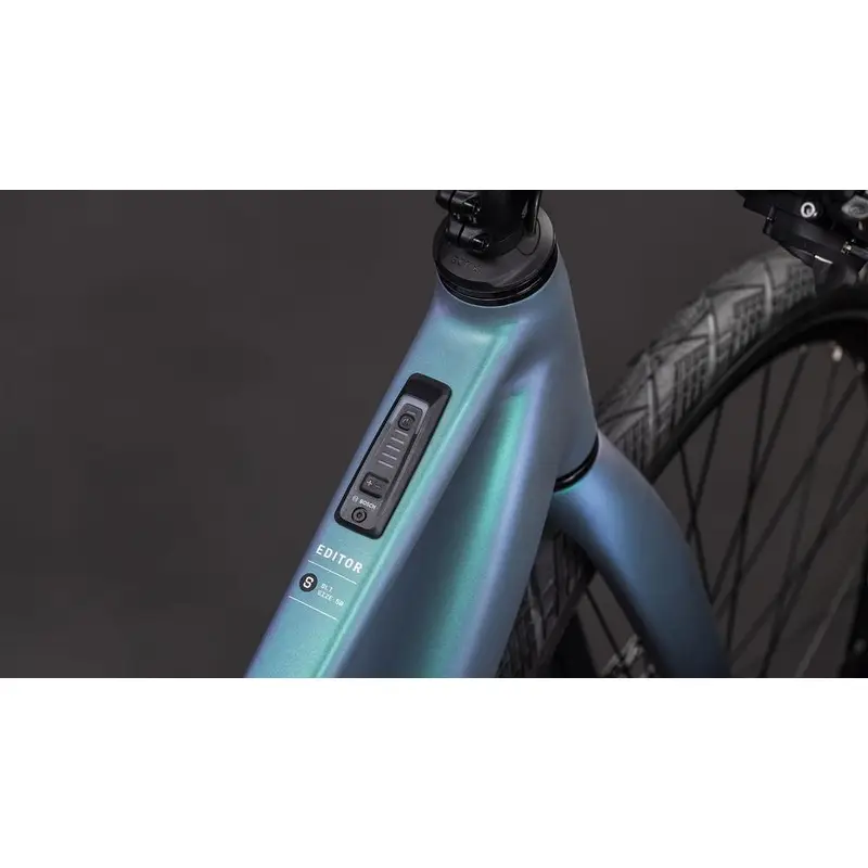 Editor Hybrid SLT Trapeze 28 '' 1 V400WH Bosch Performance SX Smaragdgregy'n'Prism 2026 Tamanho S #1