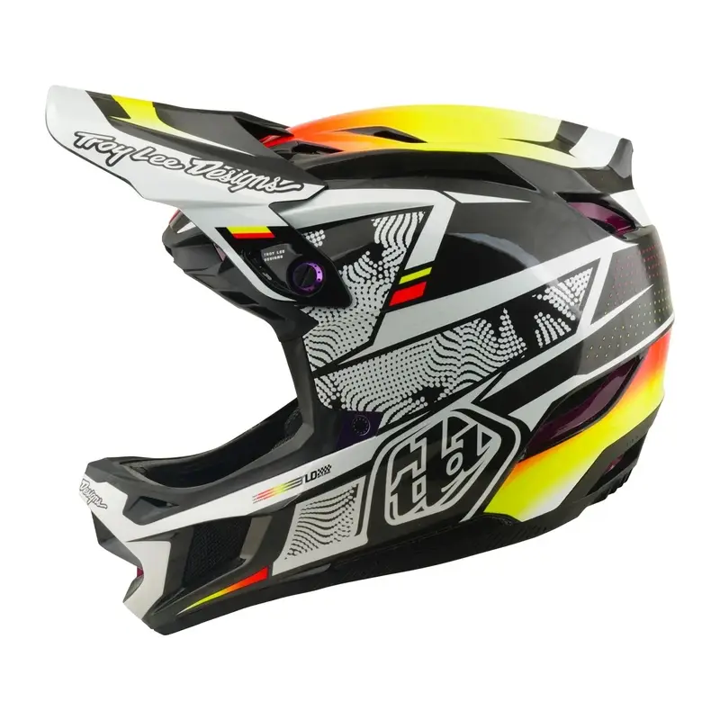 Capacete Integral D4 Carbon Lined Up Preto Tamanho M (57-58) - image