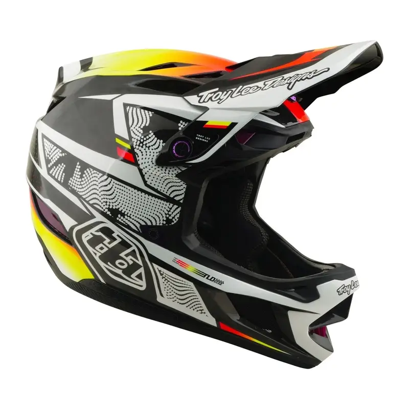 Capacete Integral D4 Carbon Lined Up Preto Tamanho M (57-58) #6