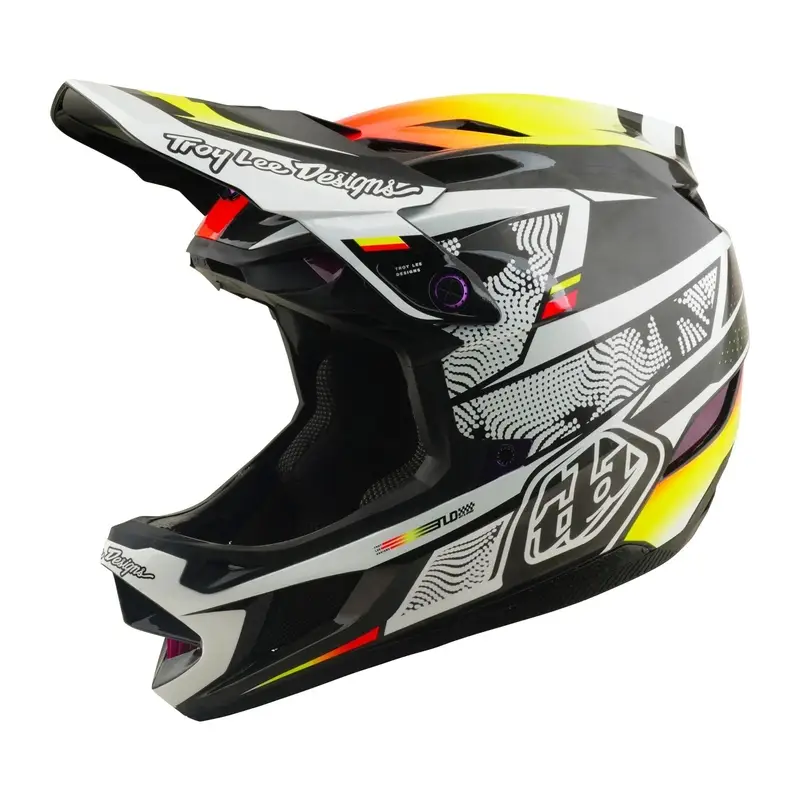 Capacete Integral D4 Carbon Lined Up Preto Tamanho M (57-58) #7