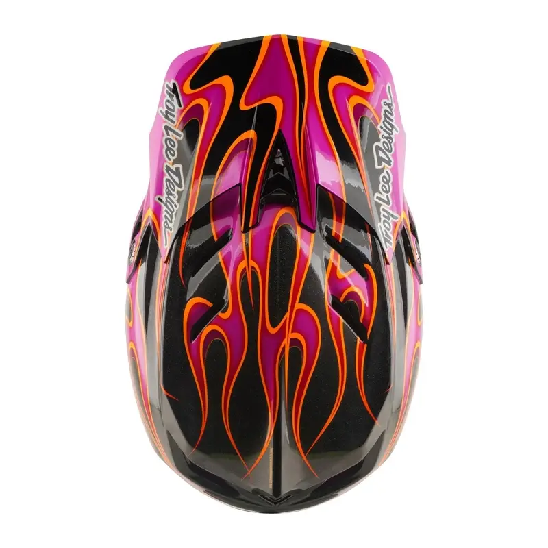 Capacete Integral D4 Carbon Torched Carbon/Magenta Tamanho XL (60-61) #3