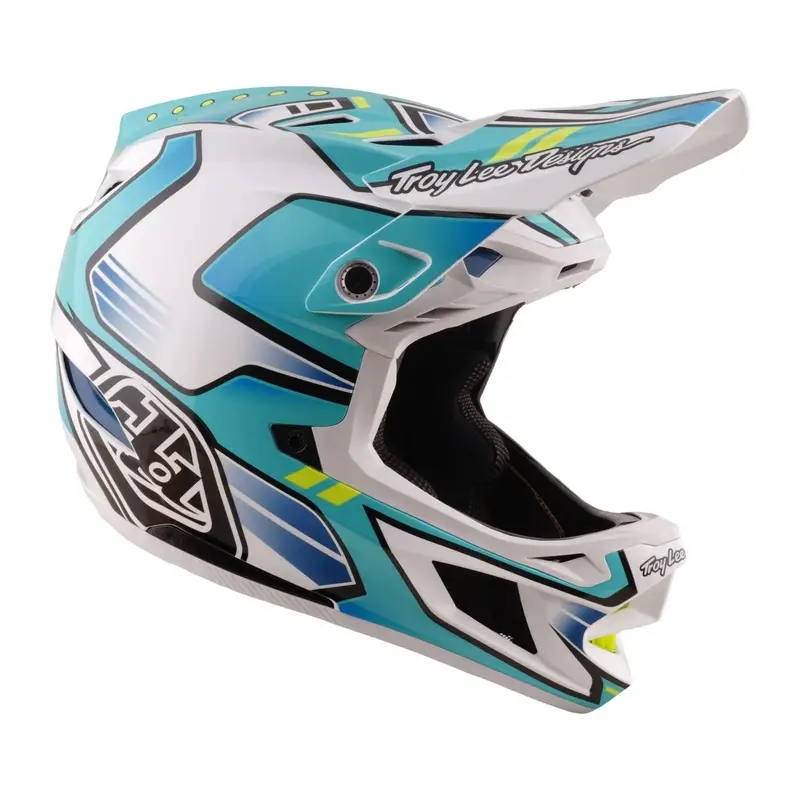 D4 Crest Real Teal Full Face Helmet Size XS (53-54) #5