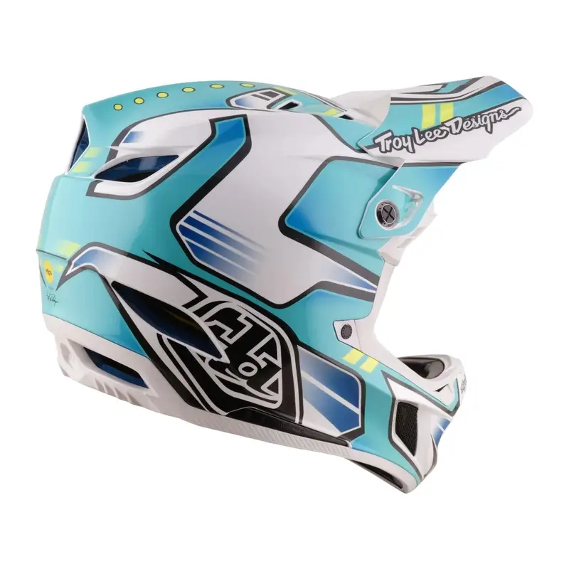 Casco Integrale D4 Crest Real Teal Taglia S (55-56) #3