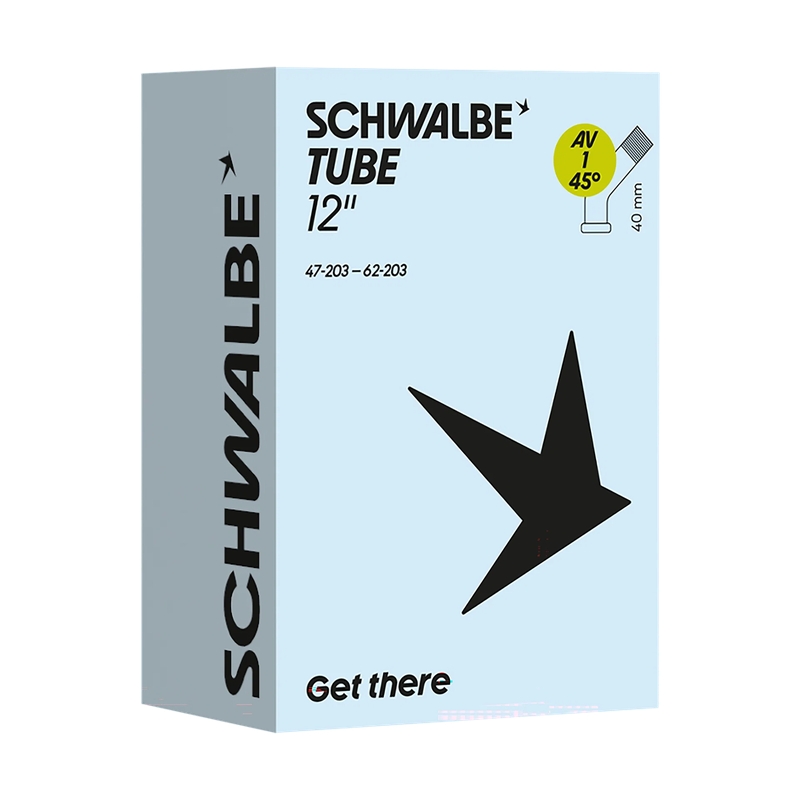 Schlauch 12x1,75-2,1/4'' Schrader-Ventil 40mm