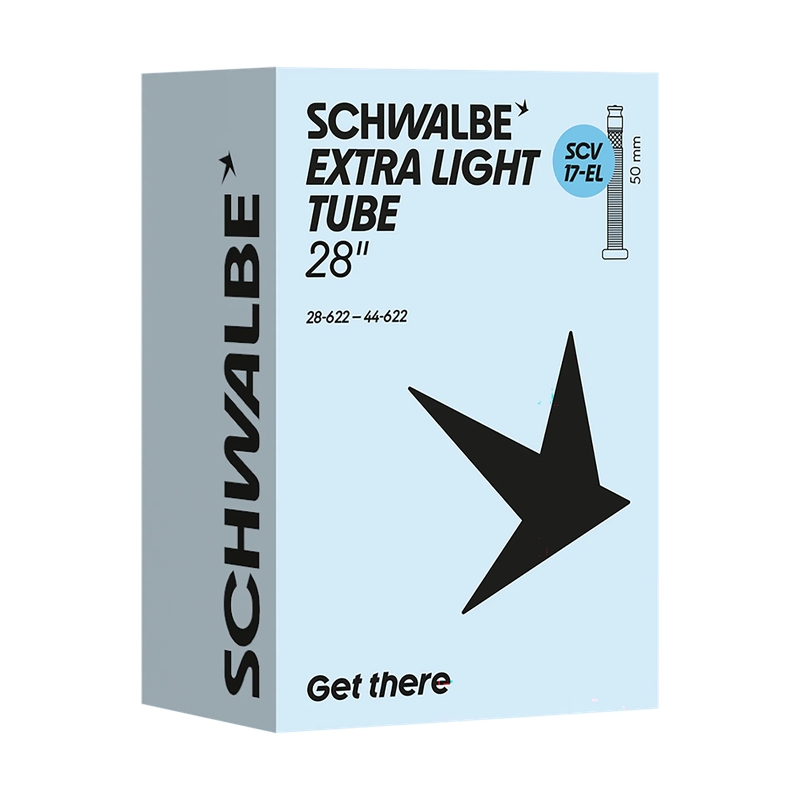 Schlauch 28x1.10-1.625'' Presta-Ventil 50mm Extra Light