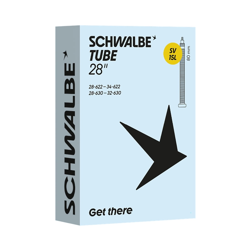 Schlauch 27/28x1.10-1.25'' Presta-Ventil 80mm - image