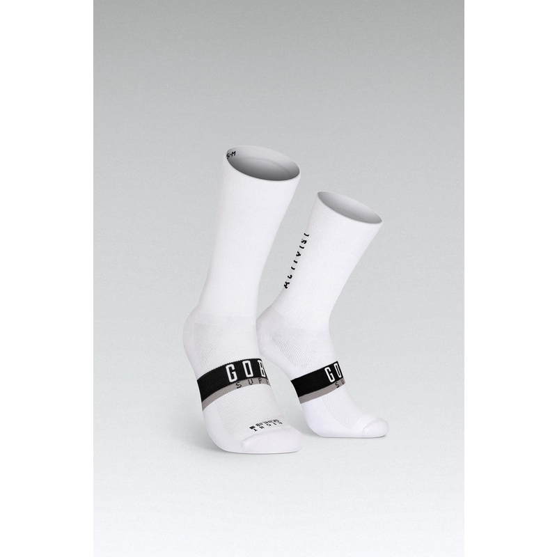 Calze Superb Axis Extra Long Bianco Taglia XS (35-38)