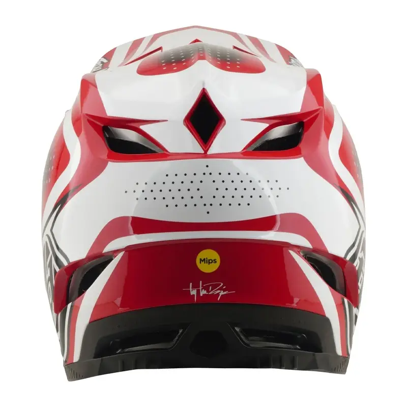 Casco Integrale D4 The Line Rosso/Bianco Taglia L (58-59) #2