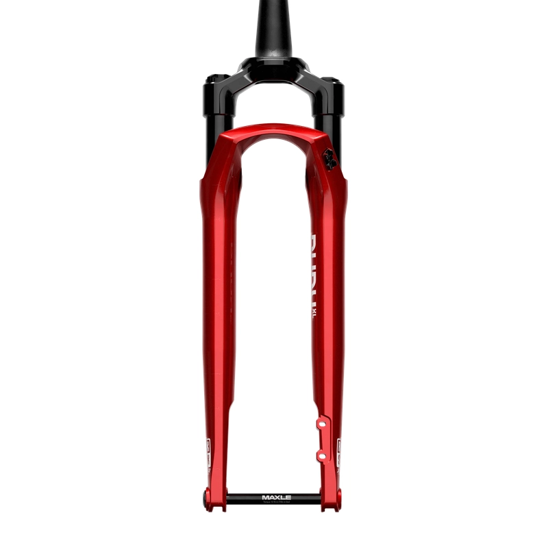 Fourche Rudy XL Ultimate Race Day 2 Positions 700c 12x100mm Couronne 50mm Déport 45mm Rouge #1