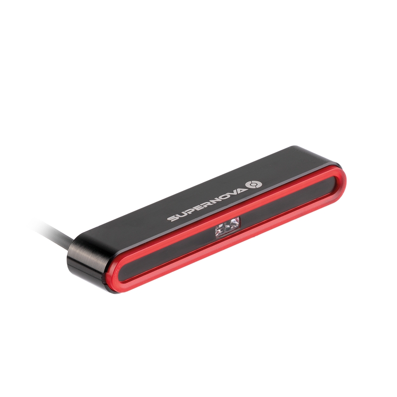 Phare Arrière Pour Vélo Électrique TL3 Max Avec Lumière de Frein et Capteur de Décélération