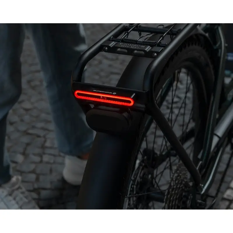 Phare Arrière Pour Vélo Électrique TL3 Max Avec Lumière de Frein et Capteur de Décélération #5